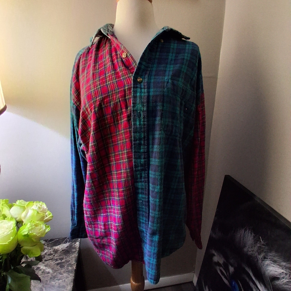 Plaid Multicolor Men's Shirt